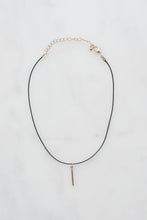 Load image into Gallery viewer, Choker with Gold Pendant
